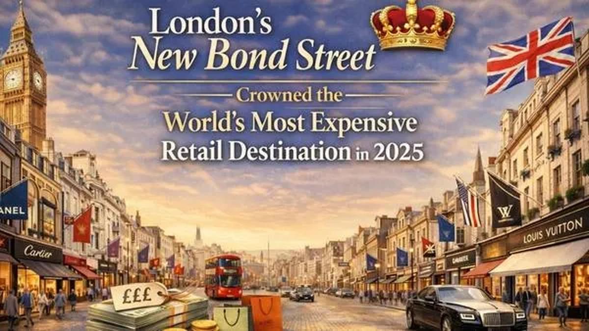 London’s New Bond Street Crowned the World’s Most Expensive Retail Destination in 2025 — What It Means for Global Luxury Real Estate