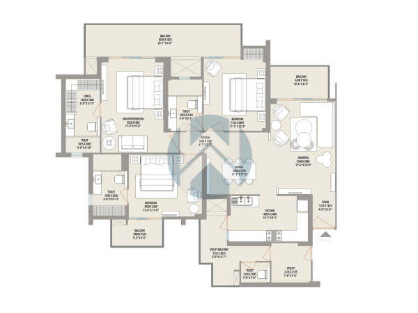 Ivy CountyLuxury 3/4 BHK Homes in Sector 75 Noida